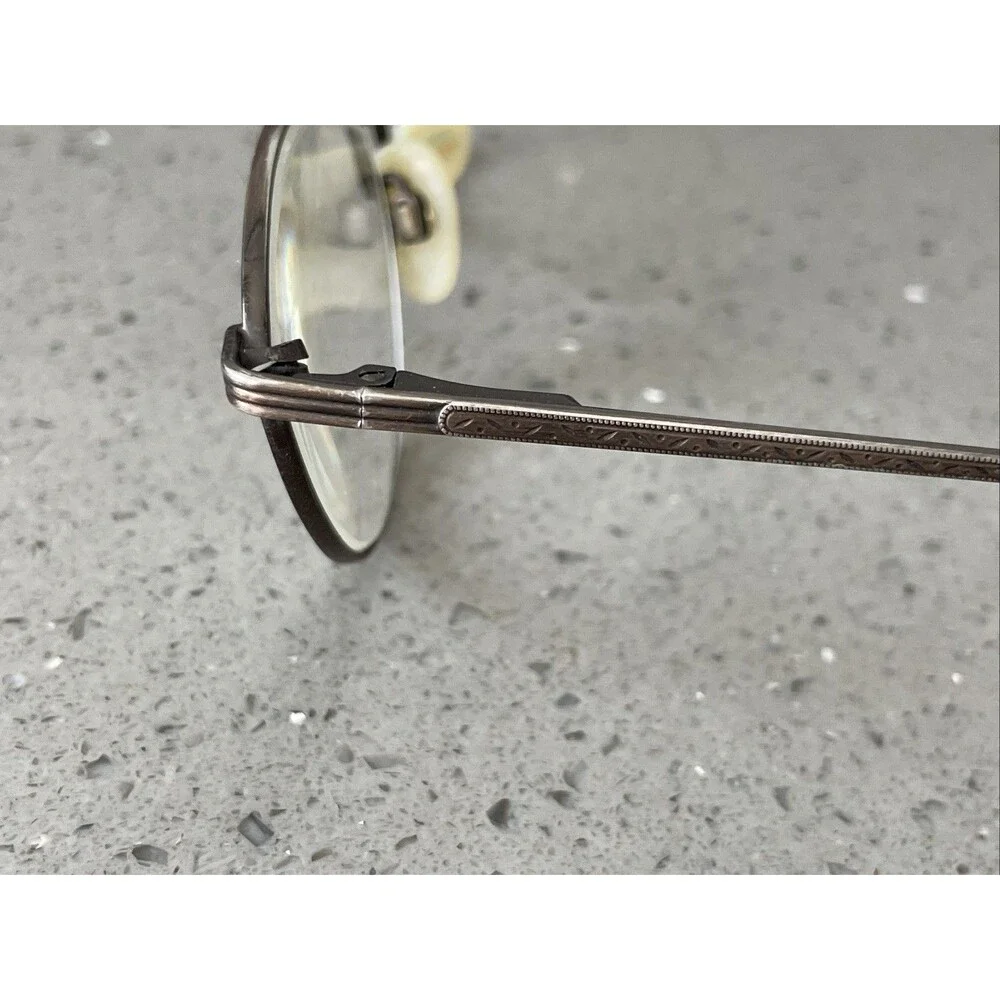 MARCHON Greenwich Antique Brown 51-20-140 Brown Full Rim Eyeglasses Frames ONLY